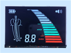 测量仪段码液晶屏